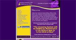 Desktop Screenshot of hearingohio.org